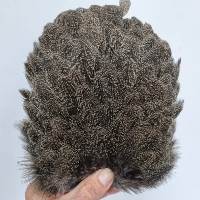 Whiting Coq de Leon Hen Saddle in Brown Speckled-8